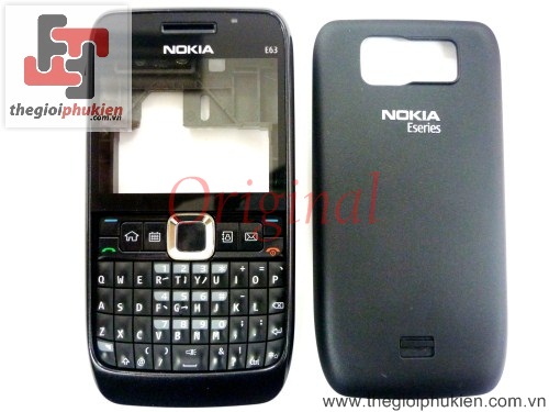 Vỏ Nokia E63 Đen Công ty Full bộ